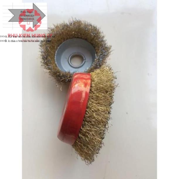 2 Cọ rỉ sắt đánh rỉ