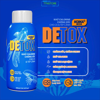 DETOX KOIKA - Khử CHLORINE chống sốc cho cá và tép cảnh.