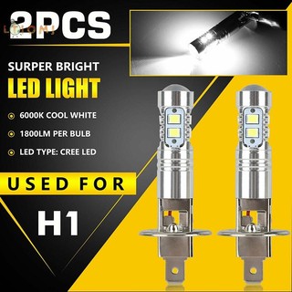 [Ltiomj] 1 Cặp Bóng Đèn Pha LED H1 Đèn Pha Ô Tô Siêu Sáng Đèn Ô Tô [Hot]