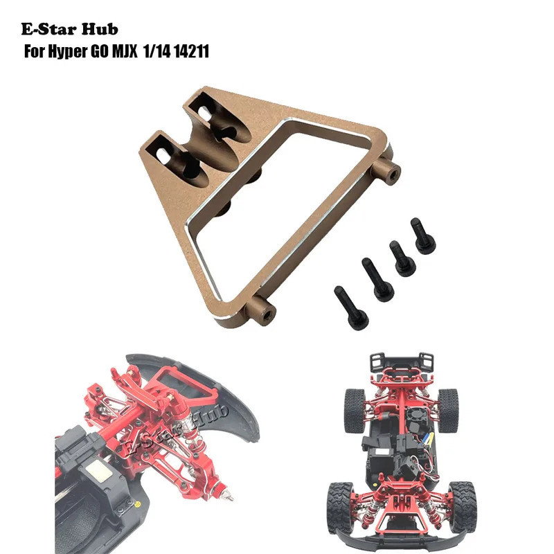 Bộ phận cố định thành phần tránh va chạm phía trước cho Hyper GO MJX 1 / 14 14211 Bộ phận nâng cấp k