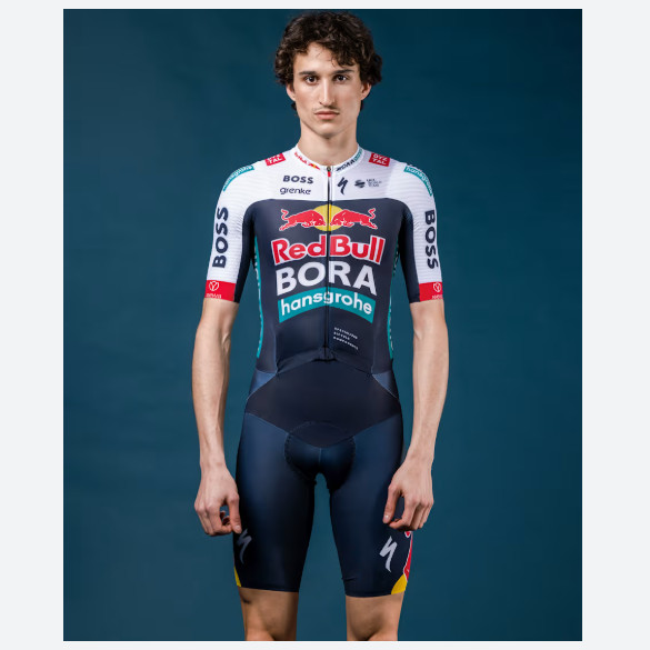 Bộ quần áo ngắn đạp xe đội tuyển BORA REDBULL mẫu 2026