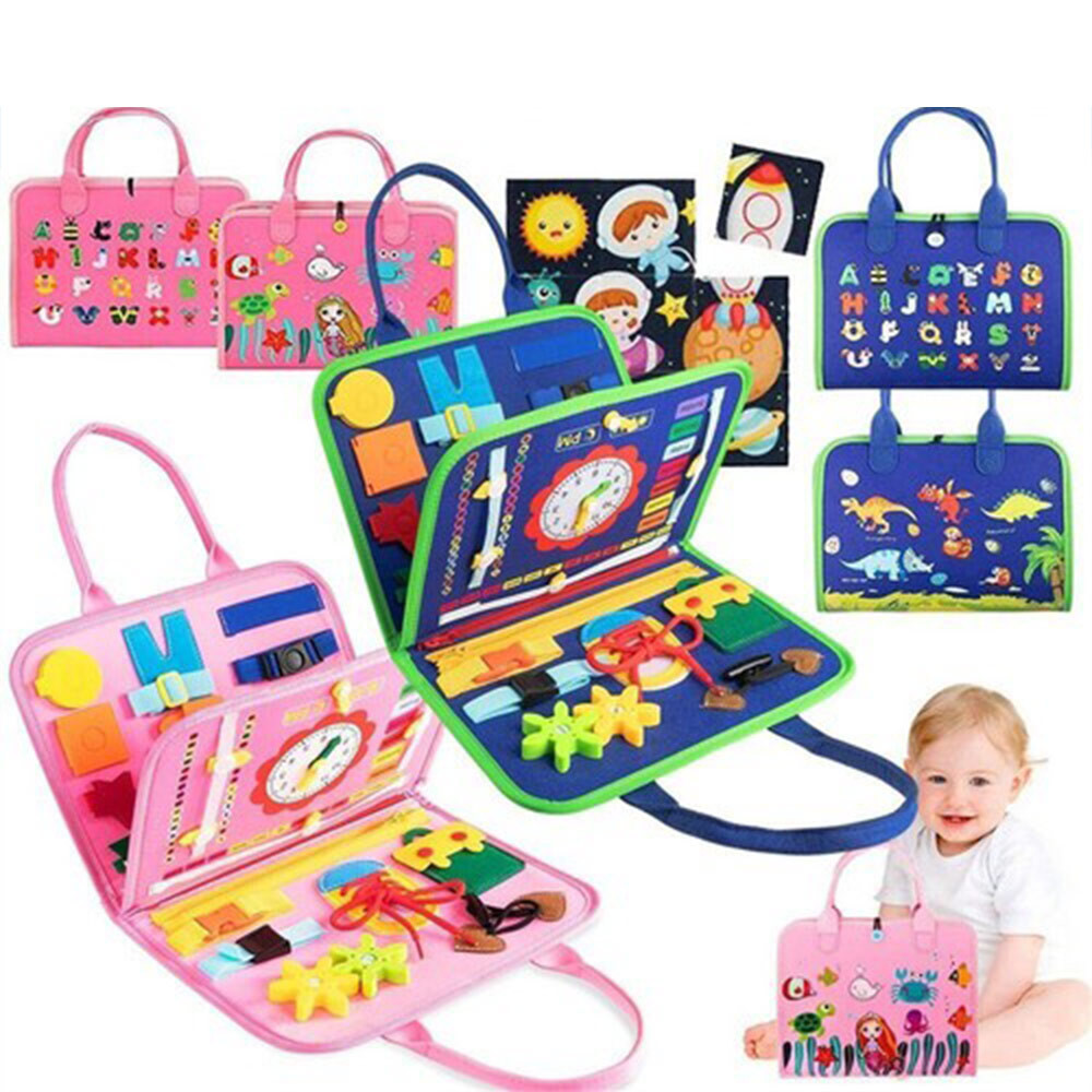 Early childhood education board, felt learning board, interactive learning toy for young children