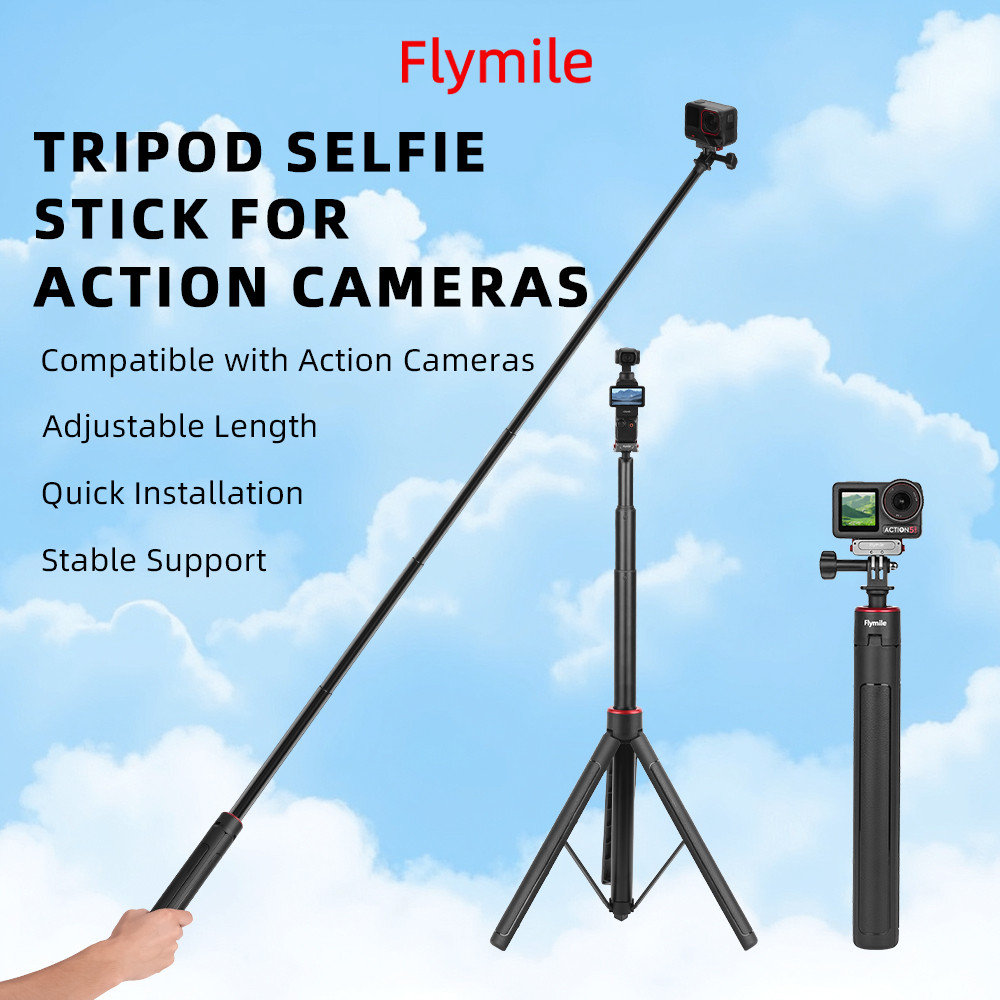  Dành Cho Insta360 X5   Ace Pro2 Thanh Nối Dài DJI Action 5pro   4   3 Nối Dài 1.4cm Gậy selfie Túi 3 camera 1.6cm Giá Đỡ Kính Thiên Văn Phụ Kiện 