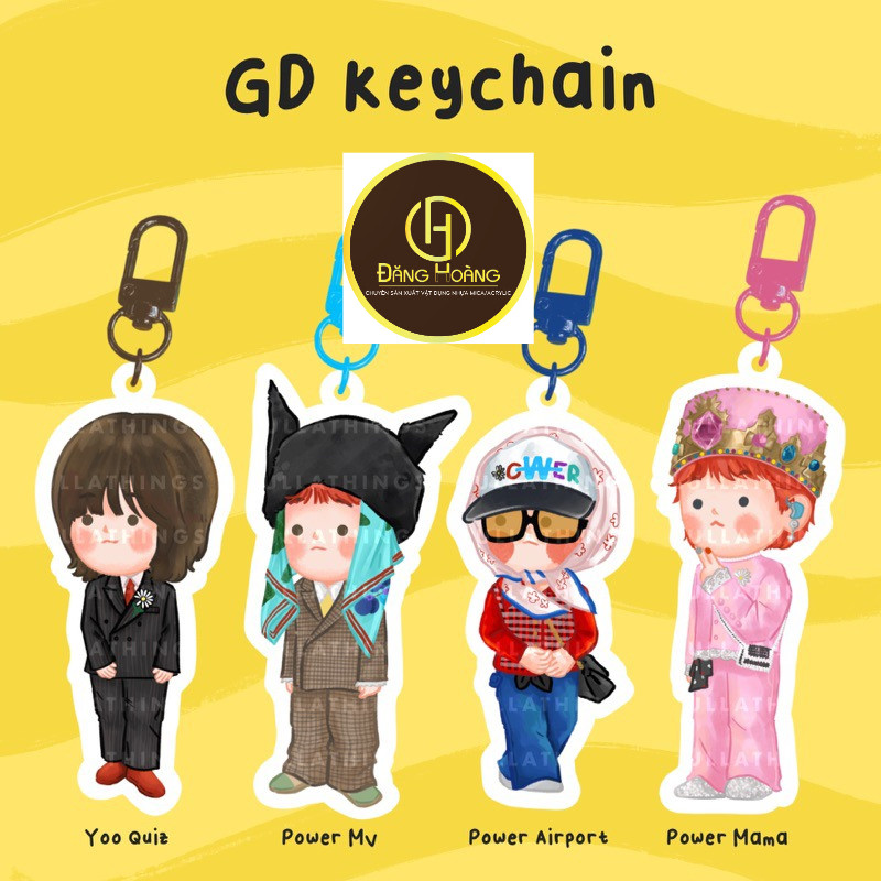 Dragon/ Gdragon Keychain Bigbang Still Life Memopad - DH