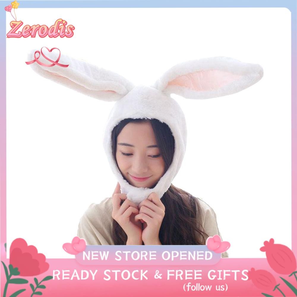 Zerodis KEENSO SHLUSH FUSH BUNNY EARS HOOD Women Trang phục Mũ cho cosplay (1)