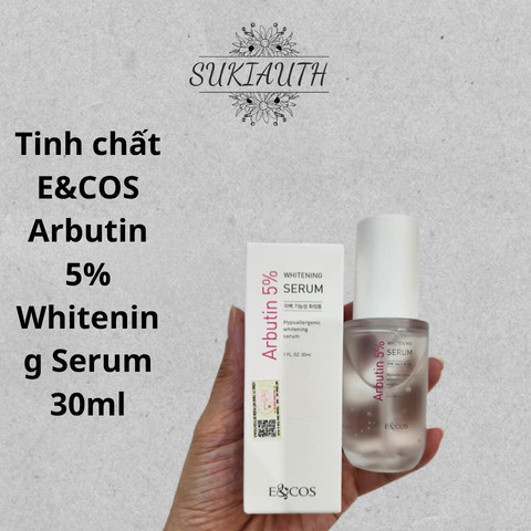 Tinh chất E&COS Arbutin 5% Whitening Serum 30ml