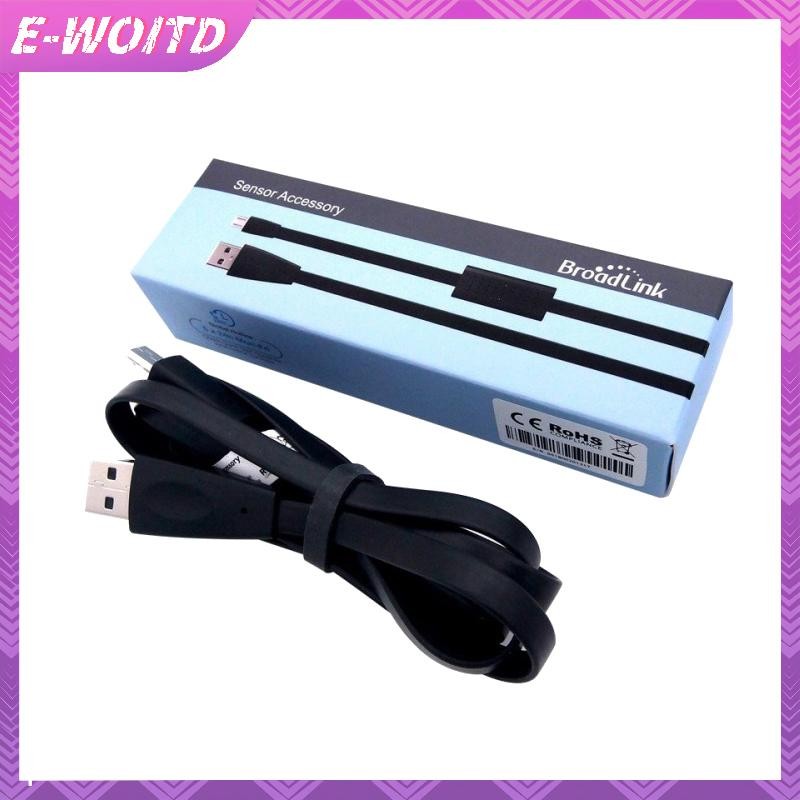 E-WOITD Đầu dò cảm biến độ ẩm nhiệt độ cổng USB Broadlink HTS2 chính hãng hoạt động với RM Mini RM4 
