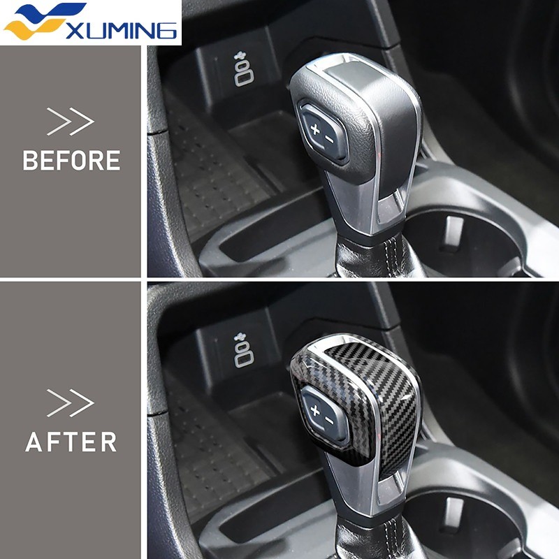 XM Ford Ranger Everest Sợi Carbon Gear Lever Dành Cho Xe Ford Ranger 2018-2024 Ford Everest 2018-202