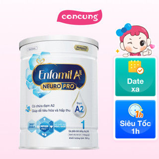 Sữa Enfamil A2 NeuroPro số 1 350g (Infant Formula, 0-6 tháng)