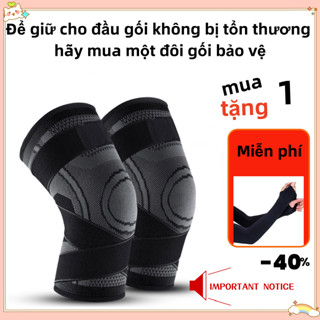  😊,Đai Quấn Bảo Vệ Đầu Gối Bó Gối Thoáng Khí Đai Bảo Vệ Khớp Gối Chơi Thể Thao 