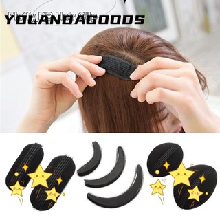 Yola Fluffy BB Kẹp Tóc Nữ Tạo Kiểu Tóc Dụng Cụ Xốp Kẹp Khối Lượng Đế Tóc