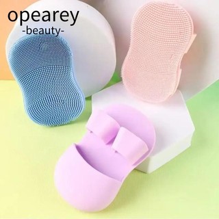 opearey chải rửa mặt OPEAREY, Bàn chải silicon Mini làm sạch lỗ chân lông, Bàn chải làm sạch da mặt bằng silicon Bàn chải làm sạch da mặt