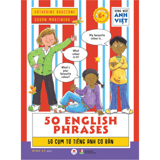 Sách - 50 English Phrases - 50 Cụm Từ Tiếng Anh Cơ Bản (Song Ngữ Anh Việt)
