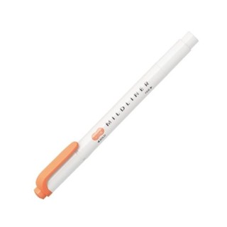 Viết lông dầu dạ quang mildline zebra wkt7-map - cam