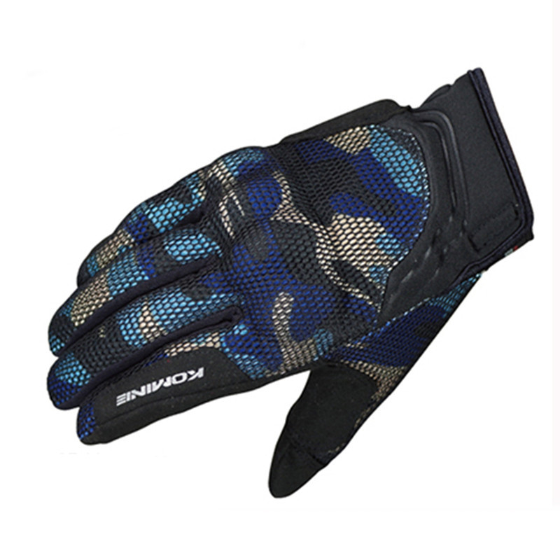 KOMINE GK-194 Găng tay Komine Bảo vệ Găng tay lưới da GUREN KOMINE Găng tay xe máy