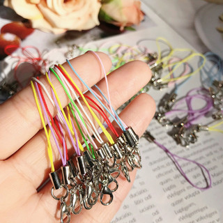 Dây móc điện thoại sợi nhỏ gồm khóa cua, Dây móc mini treo chìa khóa