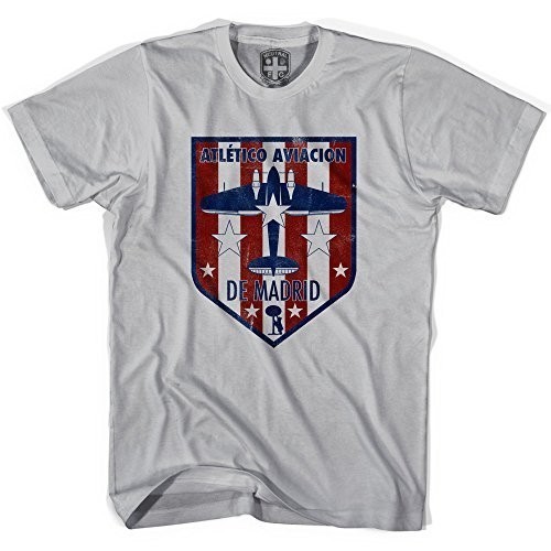 Áo thun nam Cotton Atletico Madrid Crest 4XL 5XL 6XL S-5XL