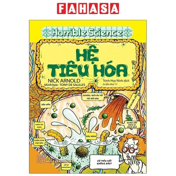 Sách Horrible Science - Hệ Tiêu Hóa (Tái Bản 2021)