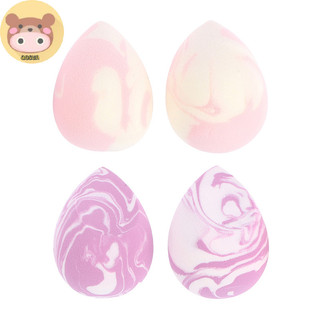Aosun 1 miếng bọt biển trang điểm puff beauty trứng kem nền mỹ phẩm bọt biển puff en