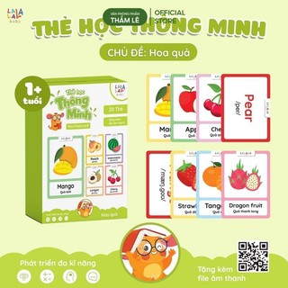 thẻ Flashcard chủ đề cho bé khổ a7