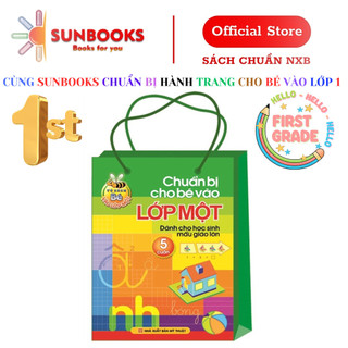 Sách: combo chuẩn bị cho bé vào lớp 1