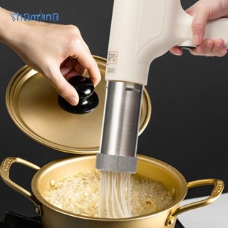 Máy làm mì ống điện Shamjina Máy ép mì Dụng cụ nhà bếp Hộ gia đình Nhẹ