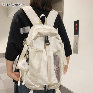 BEIBAOBAO Ba lô chống thấm nước gió thể thao đa năng Hàn Quốc ba lô du lịch sức chứa lớn đa năng mới dành cho sinh viên