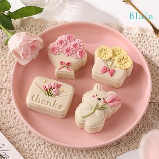 Blala Nhựa Khuôn Bánh Trung Thu Tem Bánh Trung Thu Dụng Cụ Bánh Trung Thu Sáng Tạo Trung Thu