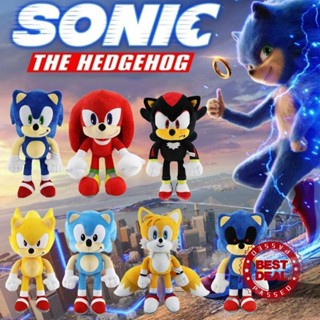 Dongzhur 45cm Sonic The Hedgehog Shadow Amy Rose Knuckle Tail Toy Plushie Nhồi Bông Búp Bê Đồ Chơi Quà Tặng Đồ Chơi N3b0