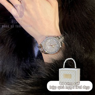  〖CILOA〗 Đồng hồ cơ mặt số lớn Gypsophila Nữ Full Diamond Nữ Thương hiệu cao cấp Chính hãng 2024 Đồng hồ cơ nữ phong cách mới 719 