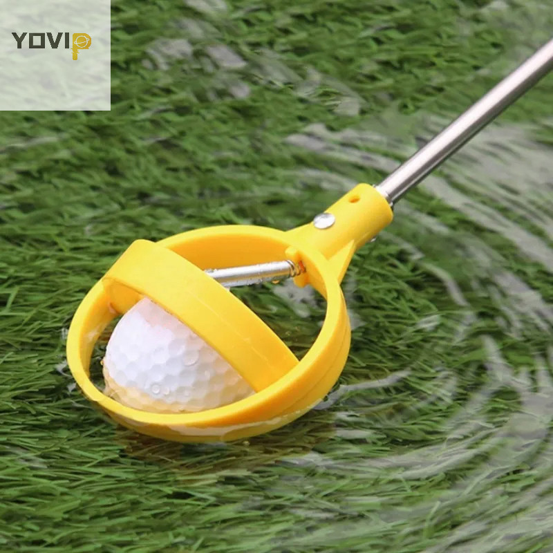 Yovip Golf Ball Pick Up Tools Kính thiên văn Golf Ball Retriever Catcher Golf Training Aid Khóa tự đ