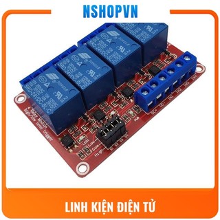 Module 4 Relay với Opto cách ly Kích H/L 5V / 12V / 24VDC