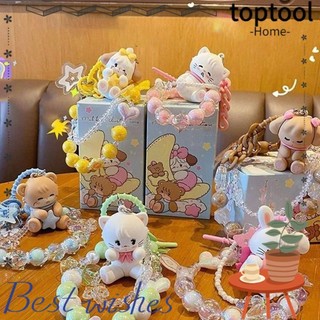 Toptool Búp Bê Móc Khóa Hộp Đồ Chơi, Sweet Dream Series Kawaii Box, Phim Hoạt Hình Thời Trang Dễ Thương Mikko Anime Hình Mẫu