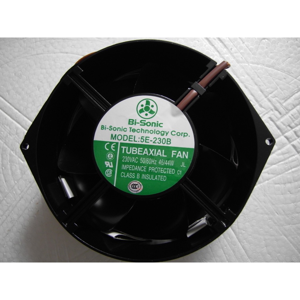 Quạt Bi-Sonic chính hãng 5E-230B 230V 46W Quạt nguồn UPS chịu nhiệt độ cao bằng kim loại