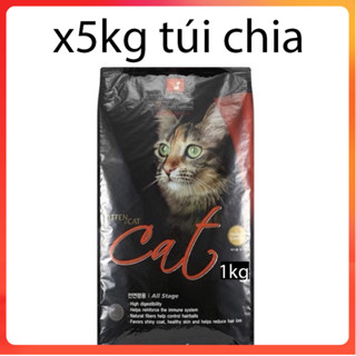[HOẢ TỐC] Combo 5Kg cat eye, KUCINTA, HELLOCAT, WONDERCAT tiết kiệm túi CHlA Thức ăn mèo Cats eye - Milky Pet