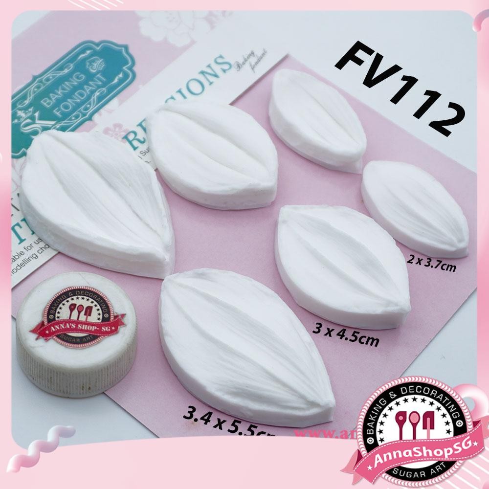 FV112 KHUÔN SILICON TẠO VÂN, GÂN HOA THƯỢC DƯỢC BẦU