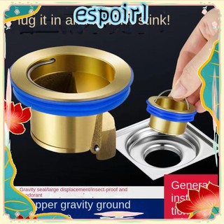 DFGF Chặn Lỗ Thoát Nước Sàn Nhà Tắm Ngăn Mùi Hôi Tiện Dụng