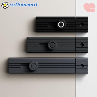 Phụ TÙNG Khóa cửa phát sáng, Chốt cửa phần cứng hợp kim, Không đục lỗ Nội thất Khóa cửa trượt phát sáng