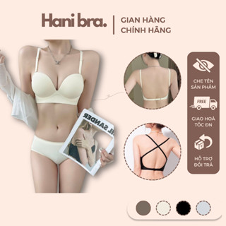  Áo Ngực Quả Ngang Nâng Ngực Không Gọng Mặc Đầm Hở Lưng Siêu Độn Mút Dày 5 Cm AS2946 