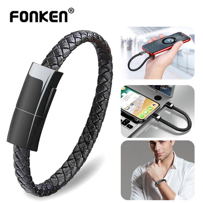 Fonken PD60W USB C sang Type-C / iOS Dây sạc dữ liệu USB / Type C cho iP 15 14 Samsung Huawei Xiaomi
