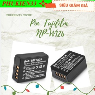 [ Chính hãng ] Pin máy ảnh Fujifilm NP-W126 tương thích Fujifilm FinePix, HS30EXR, HS33EXR, HS35EXR, HS50EXR, X-A1, X-A2