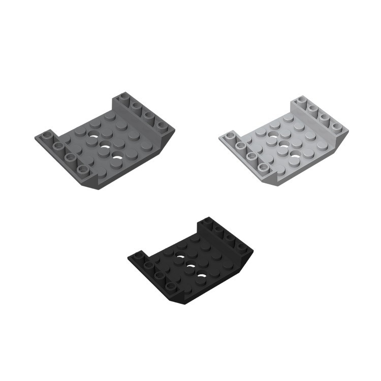 COMBO 2 Tấm Gạch Dốc Ngược Kích Thước 4x6 Với 3 Lỗ NO.1628 - Phụ Kiện Đồ Chơi Lắp Ráp Tương Thích Part 60219