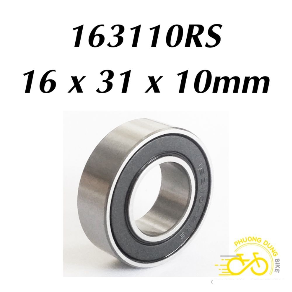 Vòng bi bạc đạn cho trục giữa cốt vuông xe đạp 163110 RS – 1 Vòng