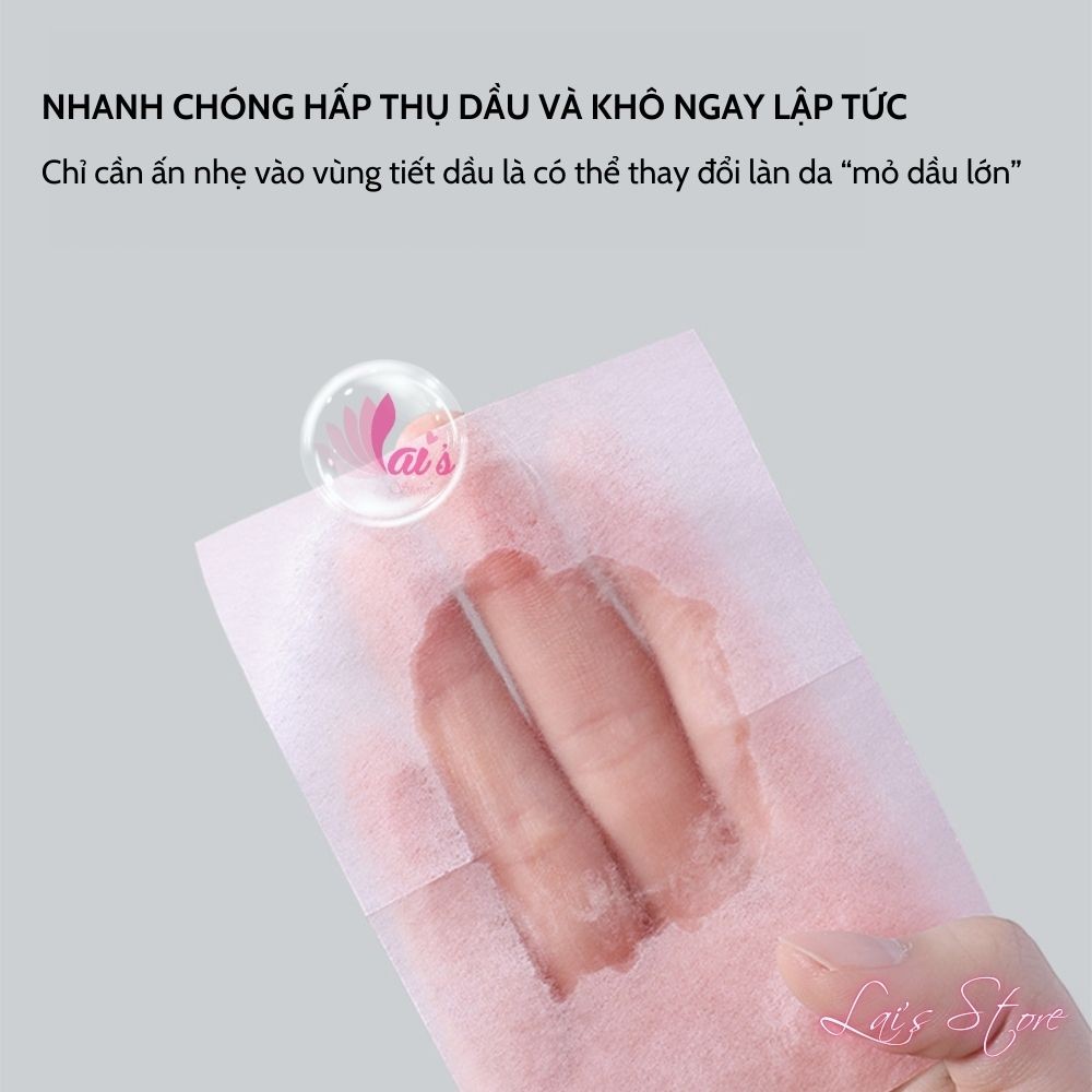 Giấy Thấm Dầu Magic Beauty Gói 100 Tờ Vệ Sinh Dầu Thừa Giúp Da Sạch Thoáng Không Nhờn - Lai's Store | BigBuy360 - bigbuy360.vn