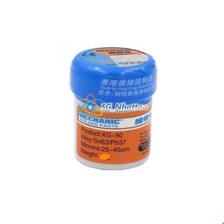 Thiếc bột, Chì bột Mechanic Solder Paste XG-50 SN63Pb37