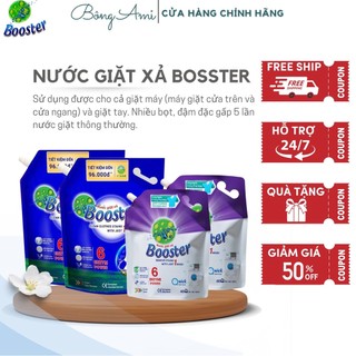  Thùng nước giặt xả BOOSTER đậm đặc combo 4 túi FREE SHIP - HÀNG CHÍNH HÃNG 