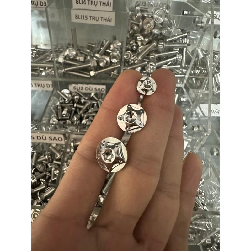 Ốc Salaya Full dàn áo các dòng xe - Inox 304 - Salaya