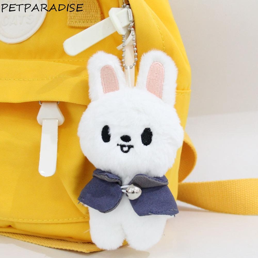 Mặt dây chuyền PETPARADISE Lee Yong Bang, Vòng chìa khóa sang trọng bằng vải PP mềm, Móc chìa khóa B