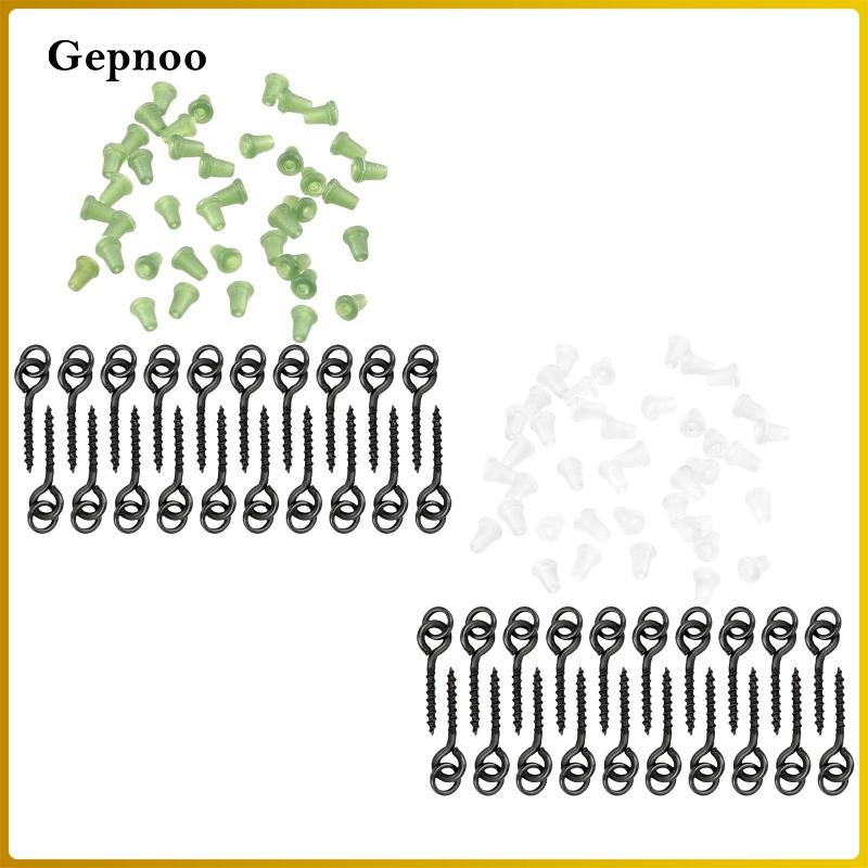 Gepnoo 20 Chiếc Boilie Ren 40 Chiếc Móc Boilies Nút Chặn Boilie