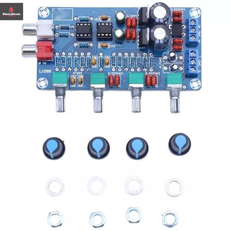 NE5532 Stereo Preamplifier Tone Board Âm Thanh 4 Kênh Khuếch Đại Mô Đun Mới